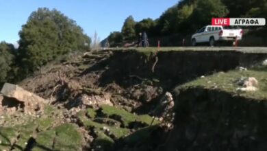 Άνοιξε-η-γη-και-στα-Άγραφα:-Καταστράφηκε-νερόμυλος-που-χρονολογείται-το-1820