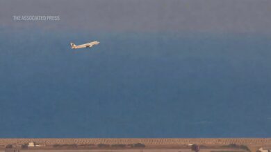 Βηρυτός:-Βίντεο-από-τη-στιγμή-που-απογειώνεται-επιβατικό-αεροπλάνο-την-ώρα-των-εκρήξεων