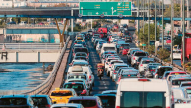 Κυκλοφοριακό-«έμφραγμα»-στον-Κηφισό,-αυξημένη-η-κίνηση-στους-δρόμους-της-Αττικής