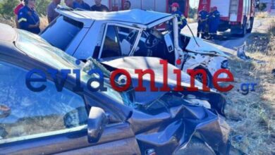 Τέσσερις-τραυματίες-μετά-από-σοβαρό-τροχαίο-στη-Χαλκίδα,-δείτε-βίντεο