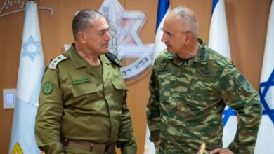 Στο-Ισραήλ-ο-αρχηγός-ΓΕΕΘΑ-Δημήτρης-Χούπης,-συναντήθηκε-με-τον-αρχηγό-των-idf