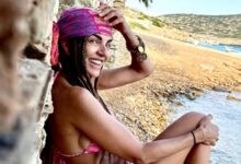 Μαρία-Σολωμού:-Οι-βουτιές-και-οι-πόζες-της-στην-Αμοργό,-δείτε-εικόνες