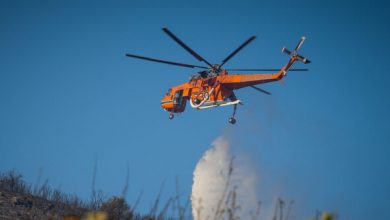 Φωτιά-τώρα-στον-Ψηλό-Στάλο-Σουφλίου-Έβρου,-σηκώθηκε-ένα-ελικόπτερο