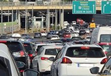 Σοβαρό-τροχαίο-με-έναν-τραυματία-στην-Αττική-Οδό,-διακοπή-κυκλοφορίας-στο-ρεύμα-προς-αεροδρόμιο